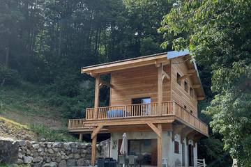 Maison de campagne pour 2 personnes, avec jardin à Saint-Martin-Vésubie
