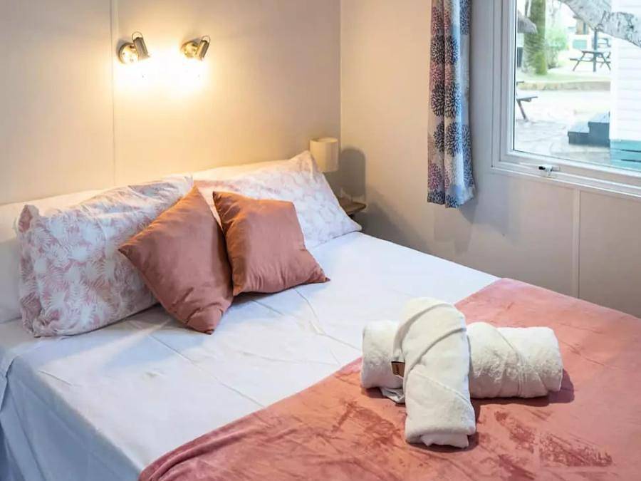 Camping La Torre Del Sol - Mobilhome 6 personnes - Cottage Palma 3 Pièces 4/6 Personnes Climatisé in Mont-roig del Camp, Costa Dorada