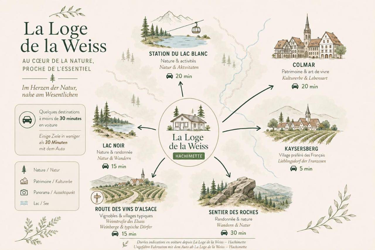 Lodge de la Weiss in Hachimette, Lapoutroie