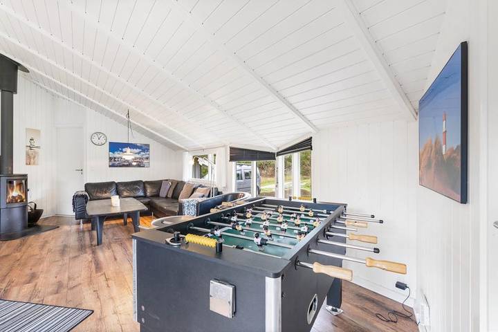 Ferienhaus mit Swimmingpool & Wärmepumpe, Hunde erlaubt in Hvide Sande, Holmsland Klit