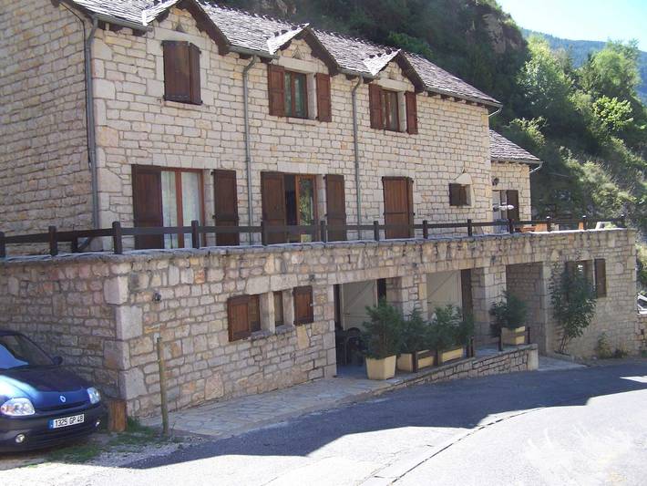 Maison de vacances pour 4 personnes, avec terrasse à Sainte-Enimie