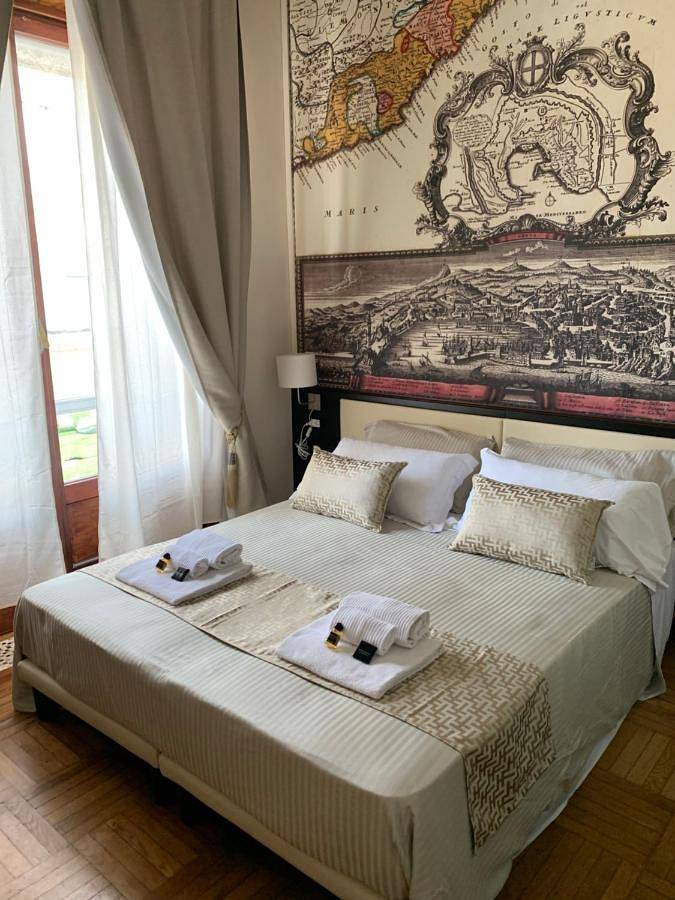 Pension voor 4 personen, met balkon en uitzicht in Genua