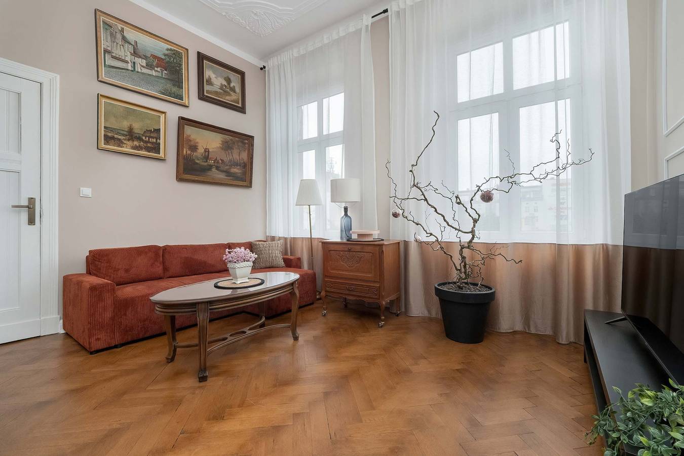 Ganze Wohnung, Piłsudskiego 55 | Łódź | Atmospheric Apartment | Bath in Łódź, Region Lodz