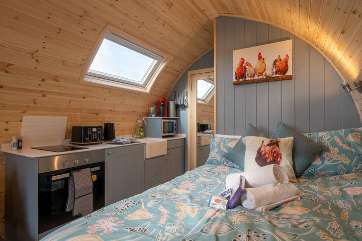 Glamping für 4 Personen, mit Garten in Lake District - 4