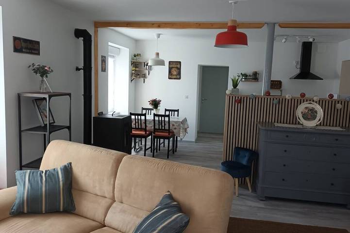 Gîte pour 4 personnes, avec jardin et terrasse, animaux acceptés dans Merxheim