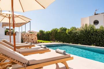 Villa in Es Canutells, Maó für 6 