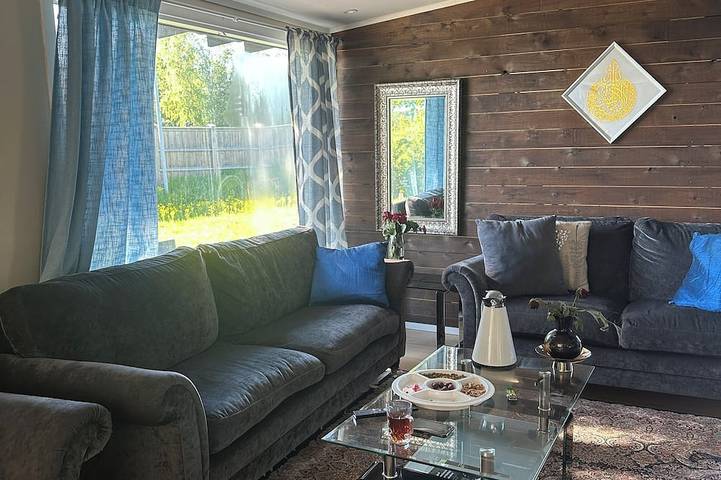 Charming 1-bedroom house with Wifi, Ac in lovely Ridabu Hamar in Hamar