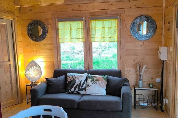 Chalet \"Le Nid Nature Et Bonheur\" in Neufchâtel-Hardelot, Région de Boulogne-sur-Mer