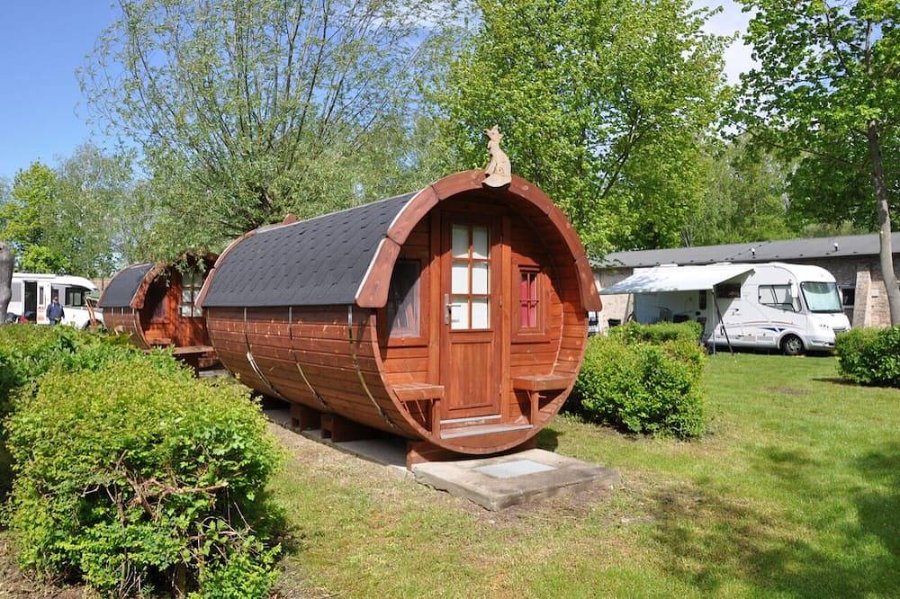 Naturnah übernachten - das Campingfass in Zehdenick, Ruppiner Seenland