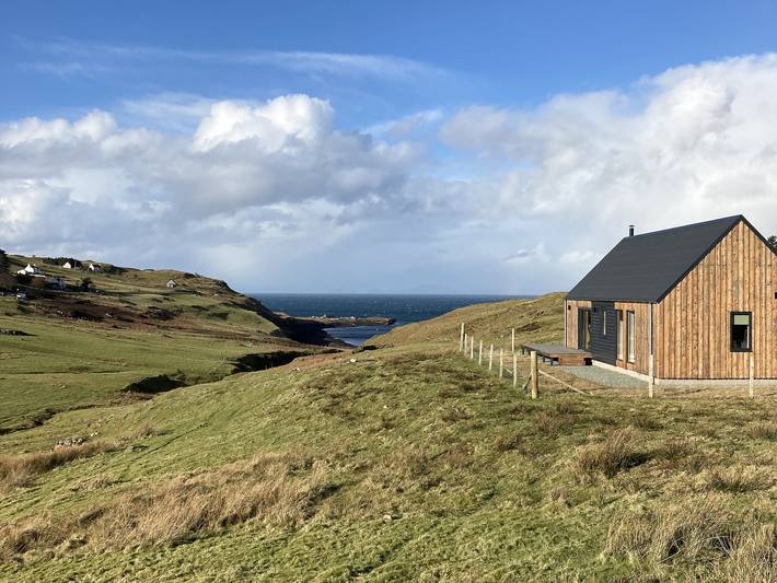 Ferienhaus für 4 Personen, mit Garten auf Skye