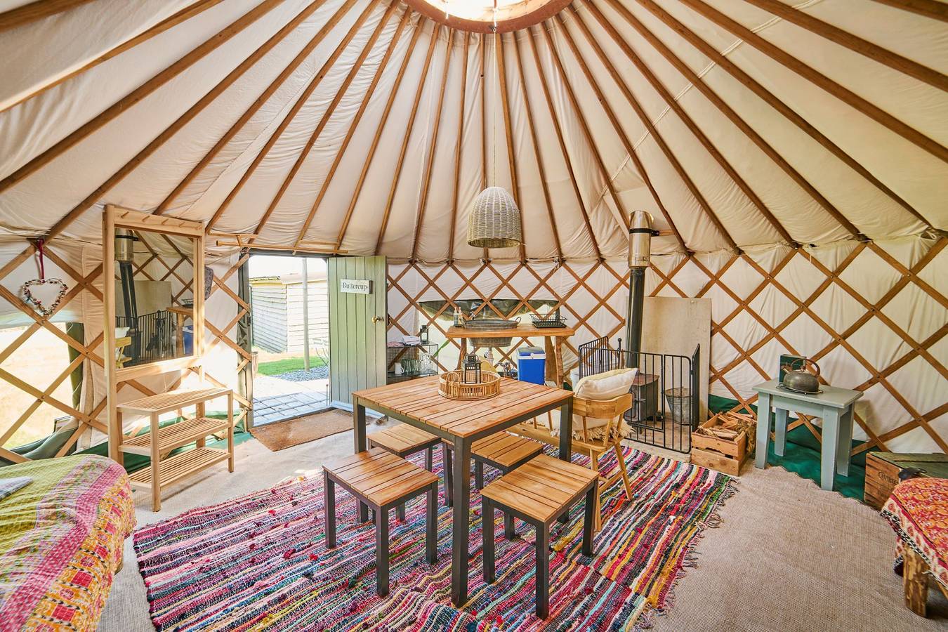 Cabin Yurt in Nidderdale AONB