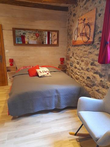 Cottage pour 2 personnes, avec terrasse à Servance