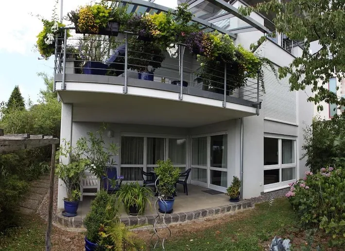 Ferienwohnung für 2 Personen, mit Ausblick und Garten - 1