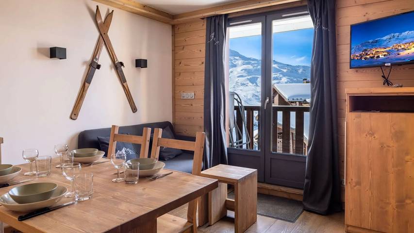 Gîte pour 4 personnes, avec vue à Val Thorens - 2