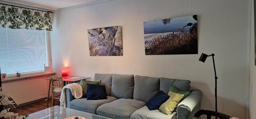 Appartement de vacances pour 3 personnes, avec Balcon ainsi que Terrasse et Vue