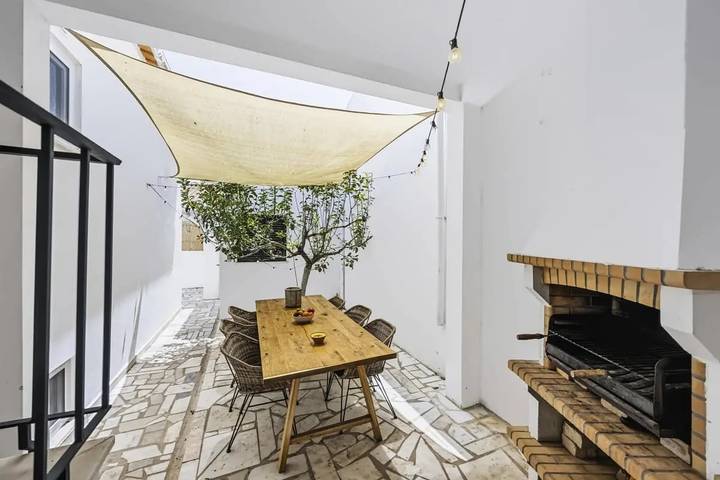 Casa de férias para 6 pessoas, com Varanda em Raposeira