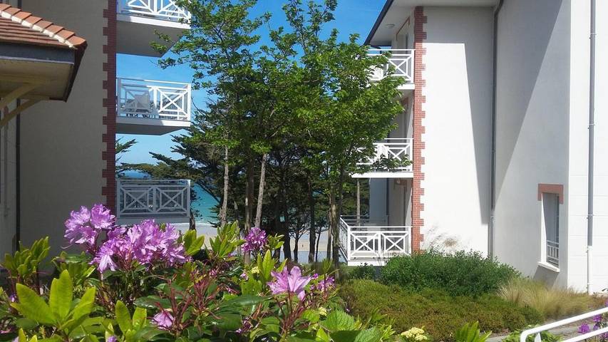 Location de vacances pour 4 personnes, avec vue et balcon dans Office de Tourisme de Pleneuf Val Andre - 4