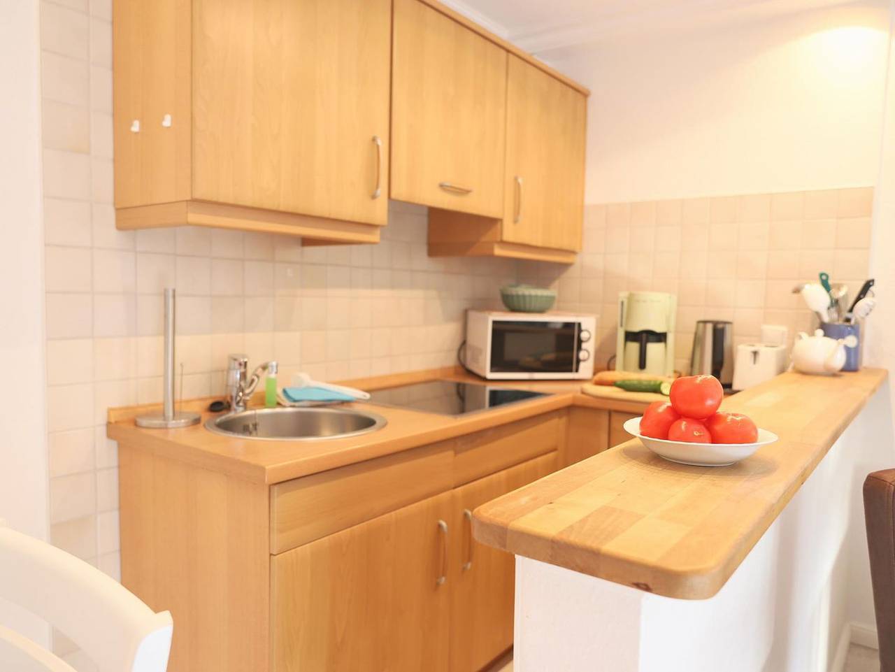 Ganze Wohnung, Ferienwohnung "Söl" in Westerland – Strandnah mit Süd-Terrasse und Strandkorb in Westerland, Sylt (Gemeinde)