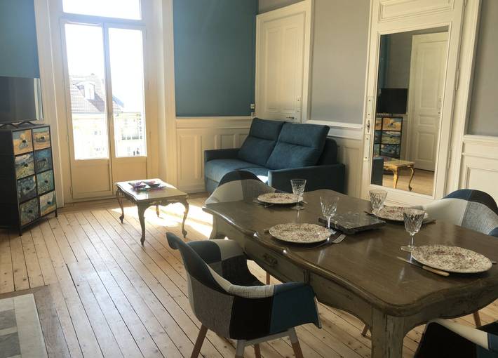 Appartement de vacances pour 4 personnes, avec balcon, animaux acceptés