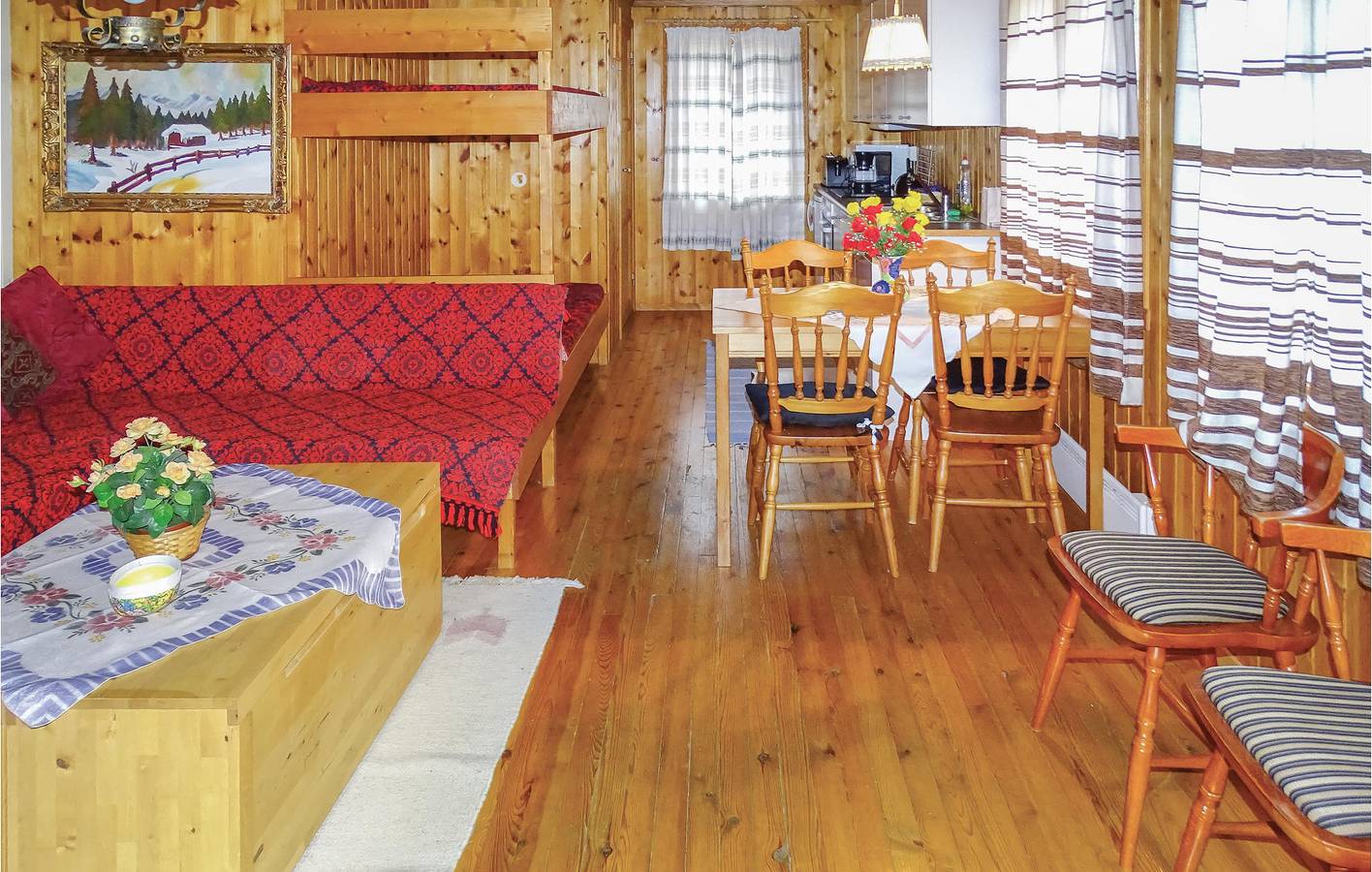 Ferienhaus für 7 Personen mit Sauna in Gjesdal
