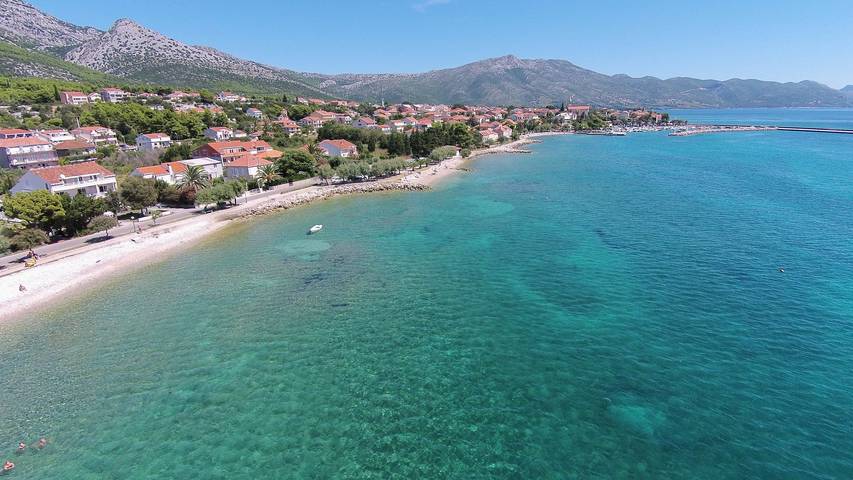 Apartament wakacyjny dla 2 osób, z balkon/ taras w Orebić