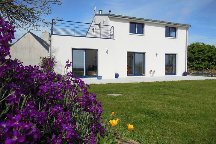 Location de vacances pour 6 personnes, avec jardin à Tréguennec