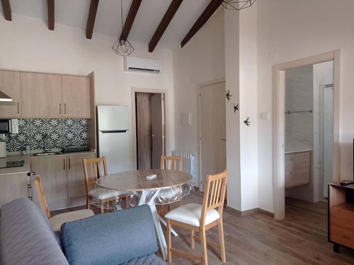 Casa rural para 4 personas, con vistas y terraza en Matarraña - 2