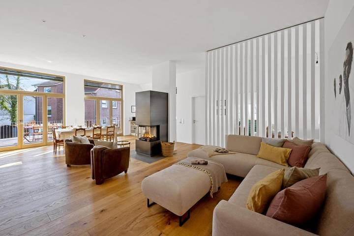 Ferienwohnung für 8 Personen, mit Balkon und Terrasse sowie Sauna in Eutin