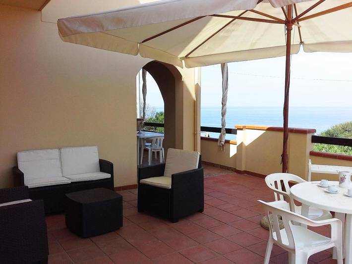 Gîte pour 6 personnes, avec balcon et vue, adapté aux familles dans Portu Maga