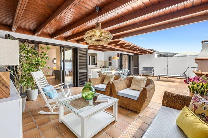 Casa rural para 4 personas, con jardín en Arrecife