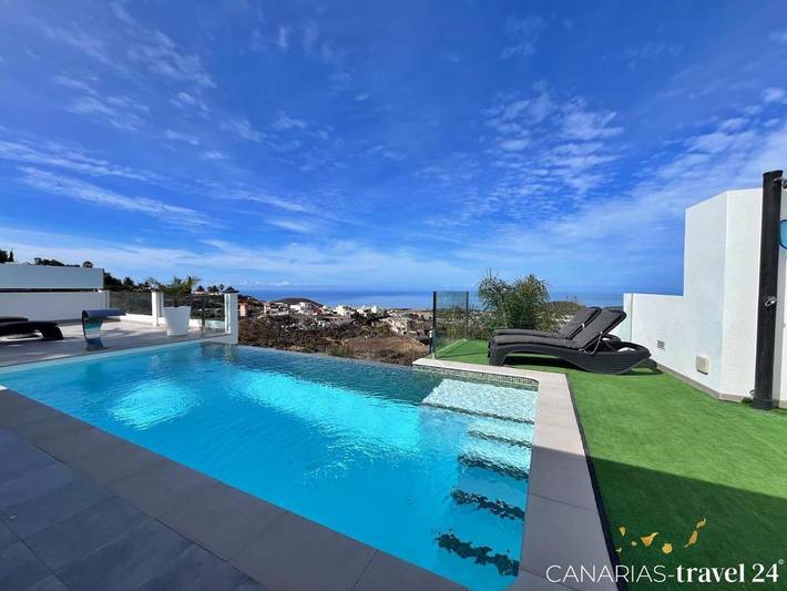 Casa rural para 4 personas, con vistas y piscina además de jardín y terraza en El Paso - 4