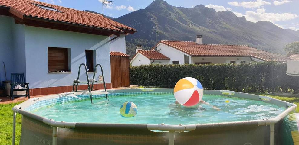 Casa de vacaciones para 4 personas, con piscina además de jardín y vistas, Se admiten mascotas - 1