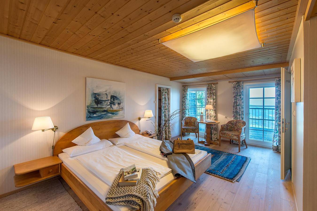 Doppelzimmer Talblick in Alpes de Tux, Pill