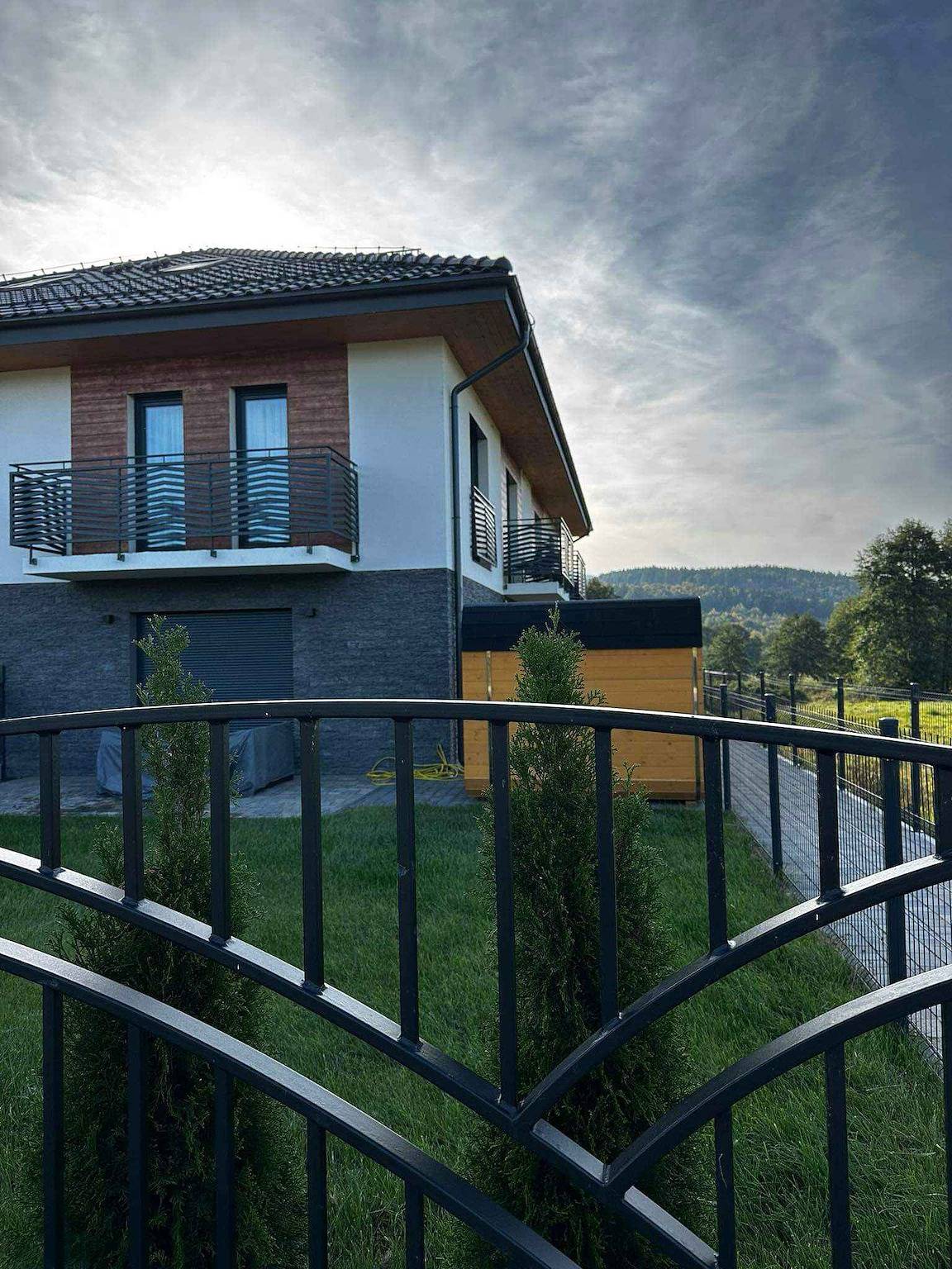 Ferienhaus mit Blick auf die Berge  in Sosnówka, Sudeten (Polen)