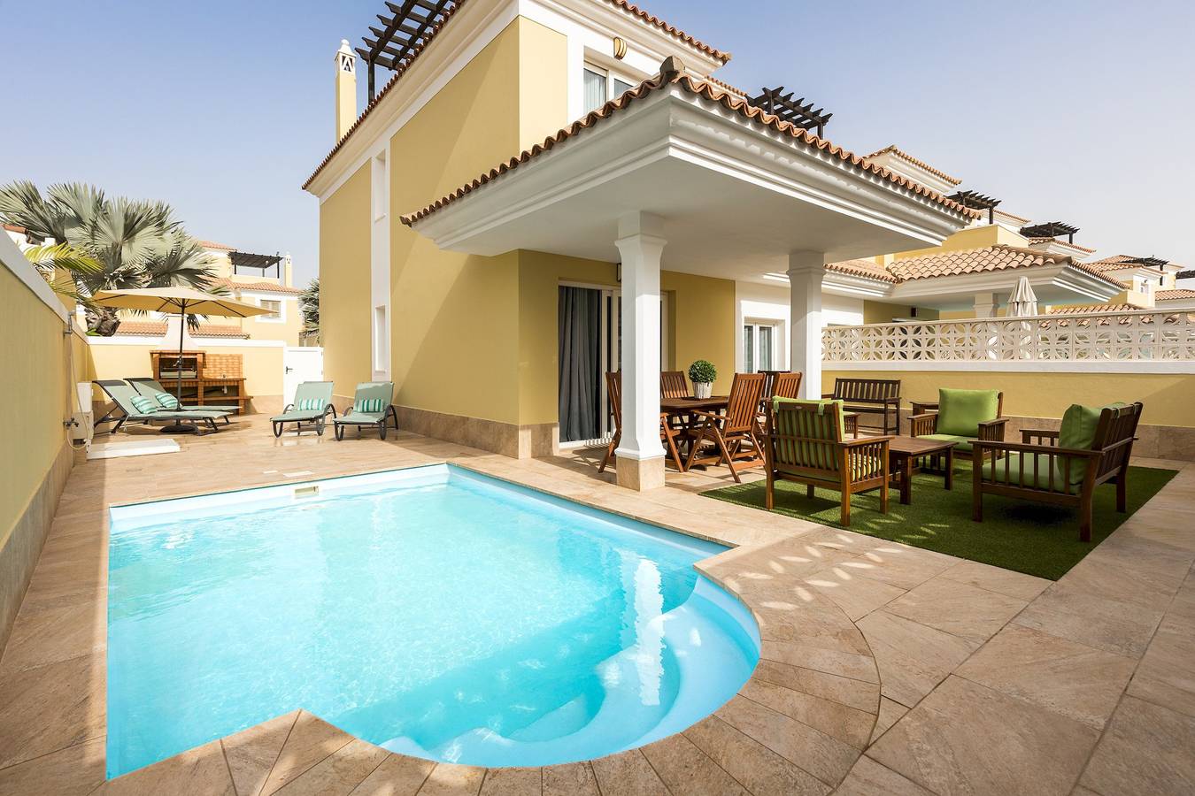 Villa für 6 Personen mit Garten in Geafond, La Oliva