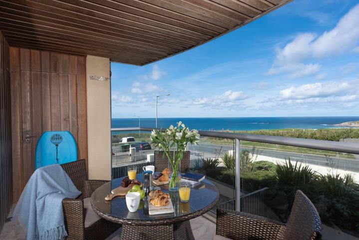 Ferienwohnung für 4 Personen, mit Balkon, mit Haustier in Newquay