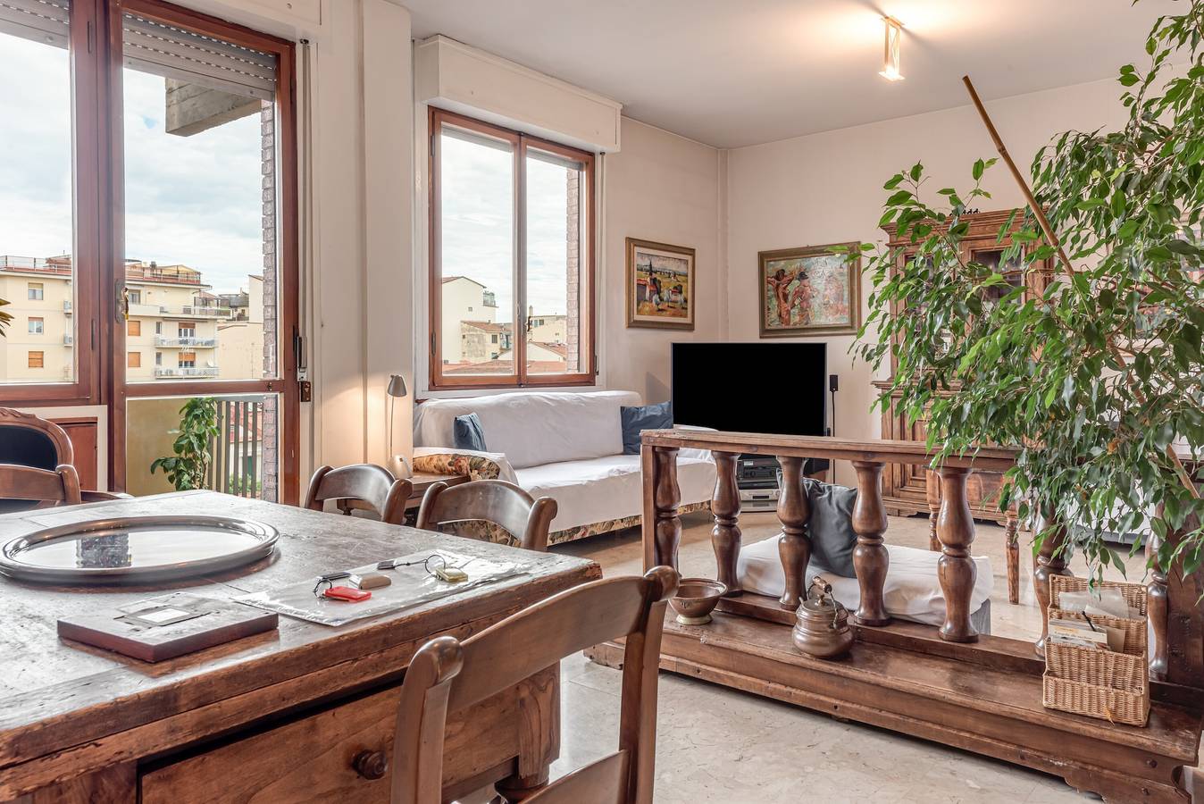 Geheel appartement, Appartement 'Firenze Terrazza, Doppio Parcheggio' met privéterras, internet en airconditioning in Florence city center, Florence