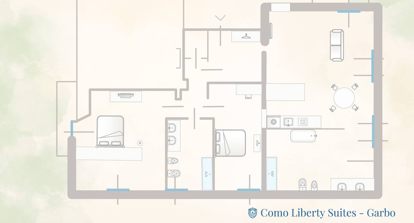 Appartamento intero, Como Liberty Suites - Garbo in Como, Lago di Como