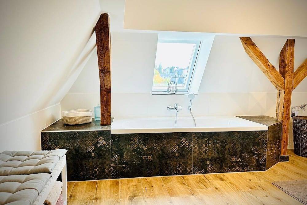 Ganze Wohnung, Großzügiges Dachstudio „Silberberg“ neu mit Klimagerät, im Herzen von Schneeberg in Schneeberg, Erzgebirge