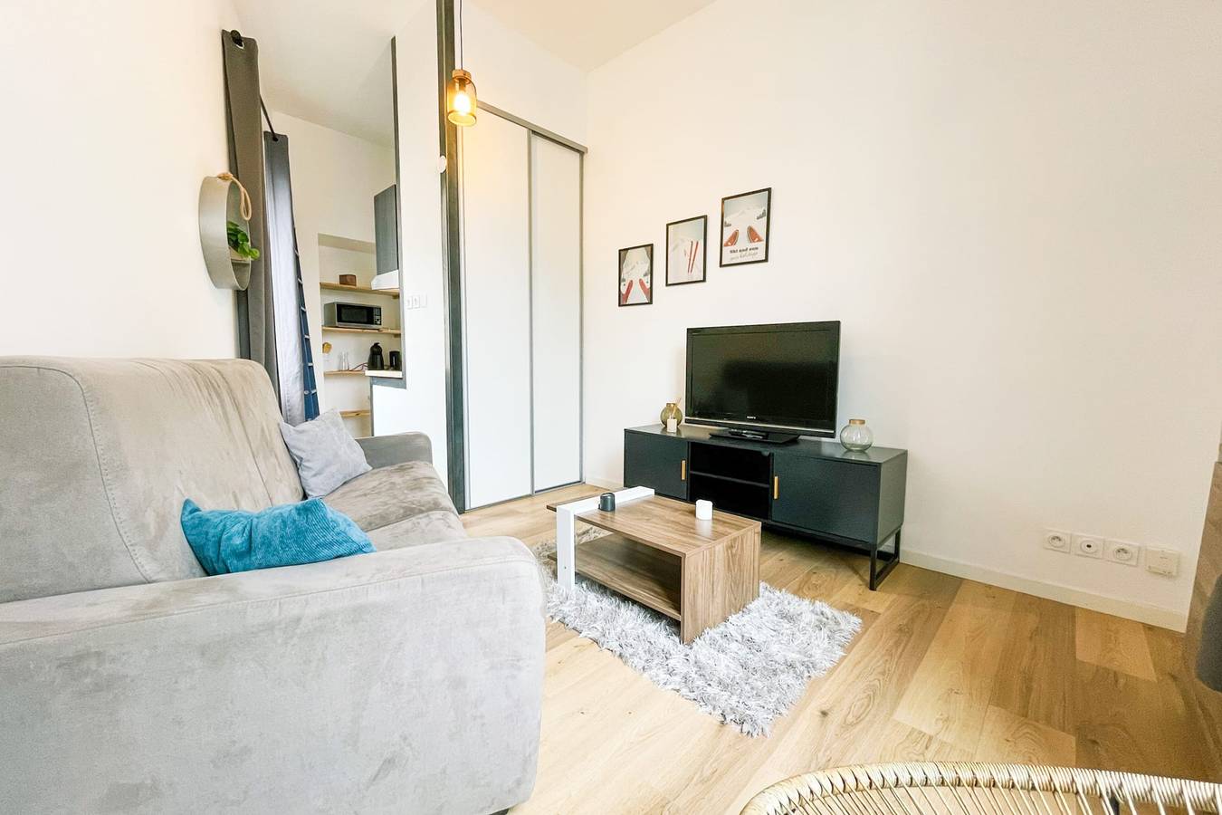 Estudio entero, Estudio para 2 personas in Grenoble, Isère
