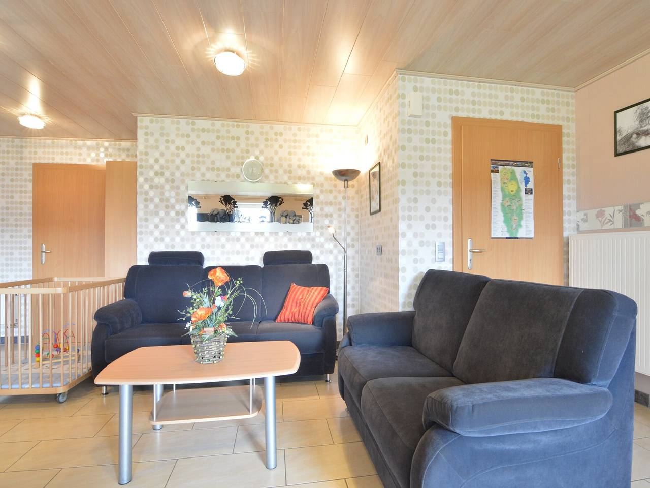 Haus in Burg Reuland mit Sauna, Terrasse in Burg-Reuland, Lüttich und Umgebung