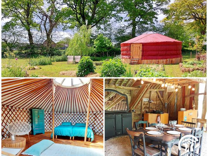 Gîte pour 2 personnes, avec Terrasse et Jardin à Montenay