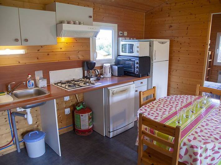 Chalet pour 7 personnes, avec terrasse et piscine, animaux acceptés dans l' Aveyron - 4