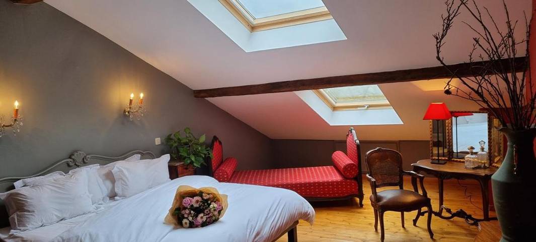 Location de vacances pour 2 personnes, avec jardin et sauna ainsi que jacuzzi et terrasse à Paliseul - 4