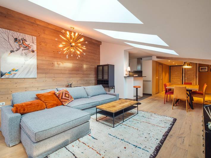 Gîte pour 7 personnes dans Patinoire des Gets