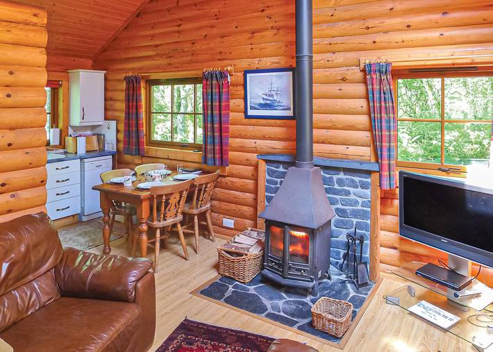Chalet für 4 Personen mit Sauna in Argyll & Bute