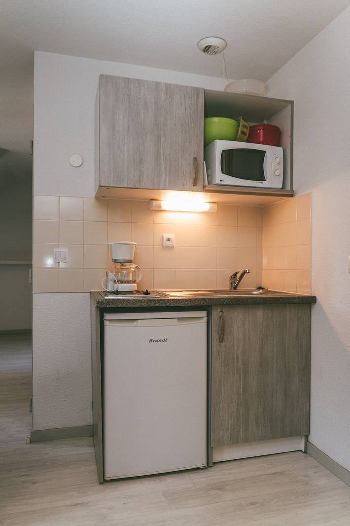 Apartamento entero, Appart'Hotel le Splendid - Terres de France — 2-kamerappartement met eenpersoonsbedden in Allevard, Isère