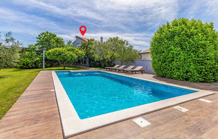 Ferienhaus für 6 Personen, mit Terrasse in Fazana