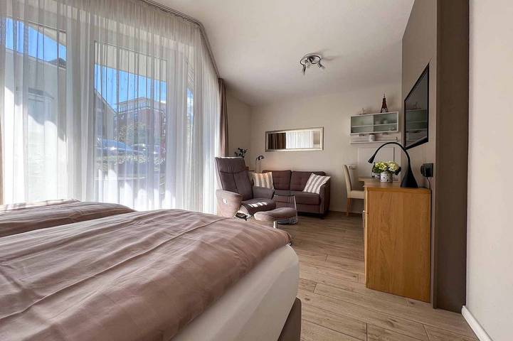 Ferienwohnung für 3 Personen, mit Balkon und Sauna in Cuxland - 4