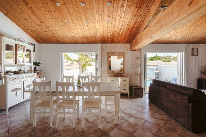 L'Avocette en Bois-Plage-en-Ré: Villa de Alto Standing con Piscina - Playa y Centro in Le Bois-Plage-en-Ré, Isla de Ré